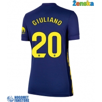 Atletico Madrid Giuliano Simeone #20 Gostujuci Dres za Ženska 2025-26 Kratak Rukav